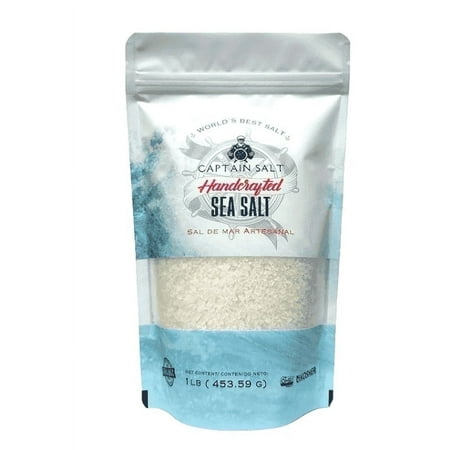 Organic Mineral Sea Salt | Pure & Authentic Colima Salt | 1 Pound | Natural Grain | 82+ Minerals | Kosher | Additive Free |