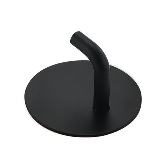 Premium Self Adhesive Round Hooks Stainless Steel Strong Stick on Wall Door No Drill Wall Mounted for Bathroom Rustproof