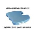 thumbnail image 1 of Premium Self-Inflating Seat SMART CUSHION USER ADJUSTABLE Comfort NEVER BOTTOMS OUT Coccyx Cutout Relieves Sciatica Pain, 1 of 9