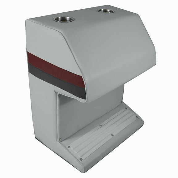 Premium Series Pontoon Captain, Steering Stand 3005-ABEC Grey / Red / Charcoal