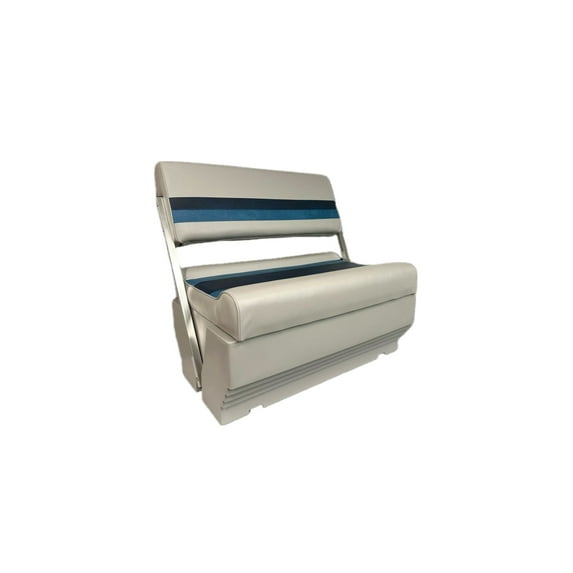 Premium Series Pontoon Flip Flop Seat Cushion Set W/BASE G/N/B 3013-3020ABDK