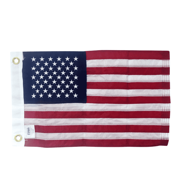 Premium Sewn American Boat Flag - Gettysburg Flag Works - 12x18" - Made in the USA