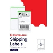 Premium Shipping Labels 4 x 6 1/2", 50 Sheets, for Packages