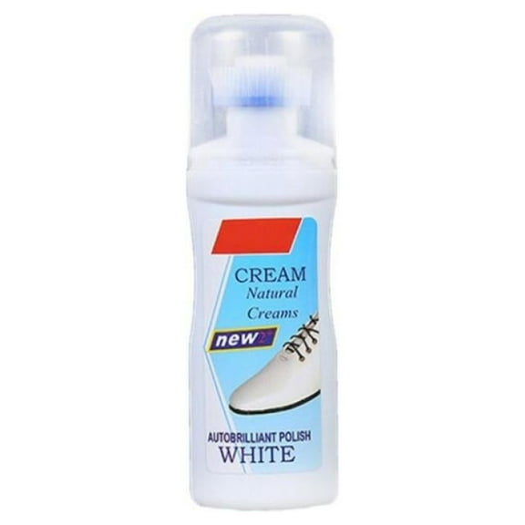 Premium Shoe Whitener | Scuff Cover to Whiten Leather Sneakers Shoes White Polish Cover to Repair Marks 50ML