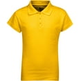 thumbnail image 1 of Premium Short Sleeves Girls Polo Shirts  ScotchGuard Treated, Stain Resistant, 1 of 2