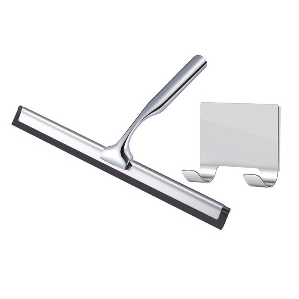 Premium Shower Squeegee with Replaceable Silicone Lip, Ergonomic Grip ...