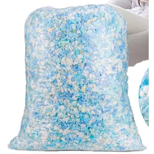 Premium Shredded Memory Foam Made in USA Filling Stuffing for Pillows