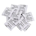 thumbnail image 1 of Silica Gel Desiccant Packs 1 Gram 100 Packets Moisture Absorbers Dehumidifier Oil Resistant Food Pharmaceutical Contact Safe for Storage, 1 of 6