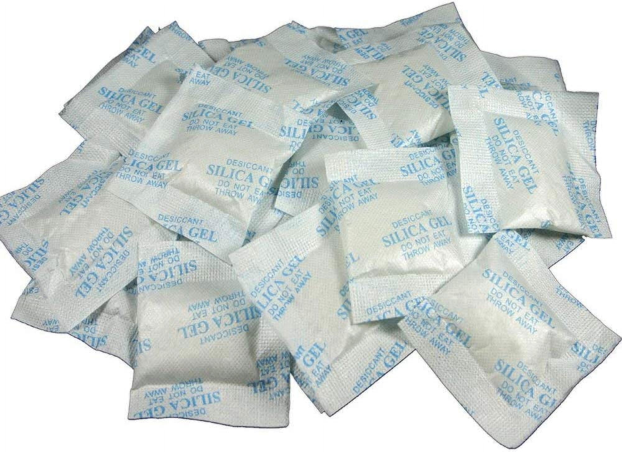 Premium Silica Gel Desiccant Packs 10 Gram 50 Packets Drying Agent