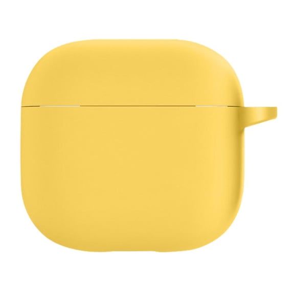 Premium Silicone Case For Apple AirPods 4 2024 With Carabiner Clip Full Protection Soft Cover In 11 Colors