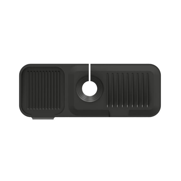 Premium Silicone Faucet Mat For Kitchen Sink Splatter Protection, Water Retention And Absorbent Design Can Be Cut And Folded To Fit Narrow Edges, Wash Basin Mat For Dry And Clean