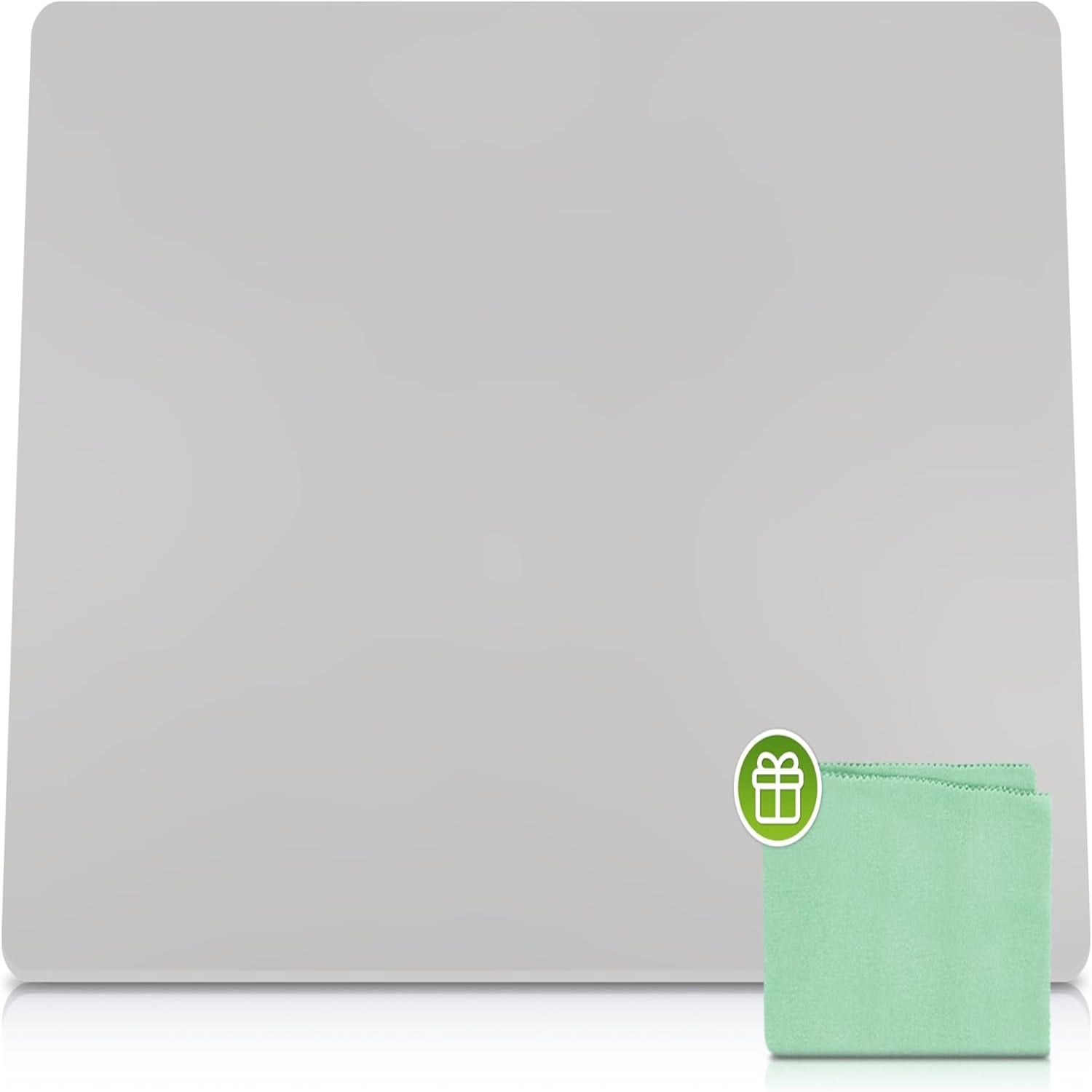 Mat 25" x 17" Cooking Mat Thick , Kitchen Counter Mat - Coffee Machine, Glass  Stove Cover Countertop Protector for Air Fryer, Baking mat (Semi-Translucent)