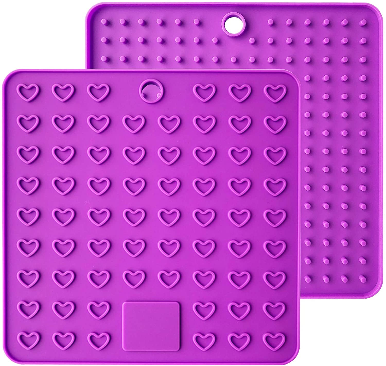 Premium Silicone Pot Holders for Kitchen - Easy to Clean Trivets for Hot Pots and Pans - This Kitchen Tool Works Well as Silicone Trivet, Hot Pads for Oven, Potholders