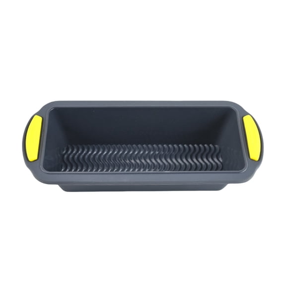 Premium Silicone Rectangle Toast Bread - Perfect for Baking, Easy Release Yellow