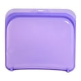 thumbnail image 1 of Premium Silicone Reusable Food Storage Bags, 1-Pack, Purple | Multi-Use Food Storage Bags, Lunch Bag, Travel Containers | BPA Free, Leak-free, Dishwasher-Safe, Eco-friendly, Purple 2025, 1 of 1