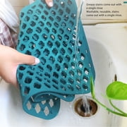 Premium Silicone Sink Mat, Large Hollow Design For Dish Protection Noise Reduction