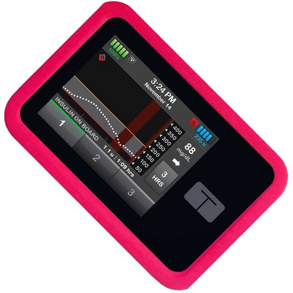 Premium Silicone Soft Case for Tandem Diabetes Care Insulin Pump (T:Slim X2 Pump)