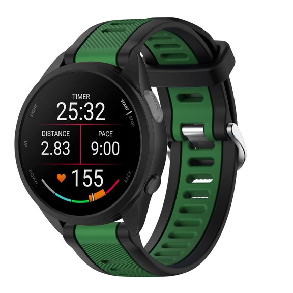 Silicone Sports Watch Band Sweatproof Multiple Colors Adjustable Durable Wide Compatibility