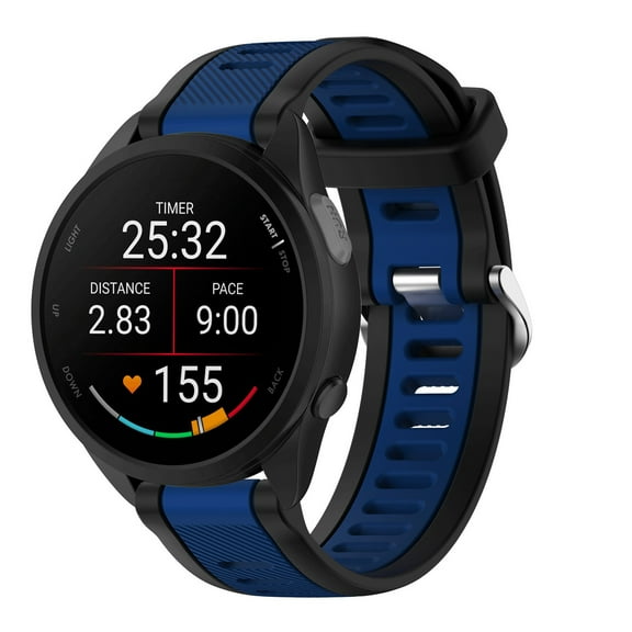 Silicone Sports Watch Band Sweatproof Multiple Colors Adjustable Durable Wide Compatibility