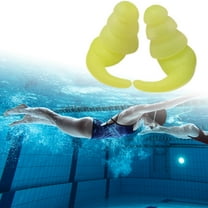 Silicone Swimming Ear Plugs for Adults & Teens 14 , Waterproof Reusable Earplugs for Swimming Surfing Snorkeling Showering, Comfortable Swim Ear Protection for Pool Beach