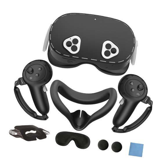Premium Silicone Virtual Reality Equipment Set Featuring Controller Grips device guard And Lens Guard Enhances Immersive