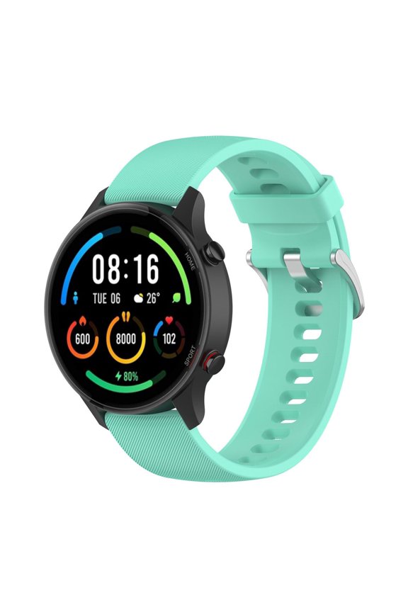 Premium Silicone Watch Band Featuring Customizable Watch Faces | With Fitness Breathable For For Most Smart Watch Models | Perfect For Solo Travelers Green