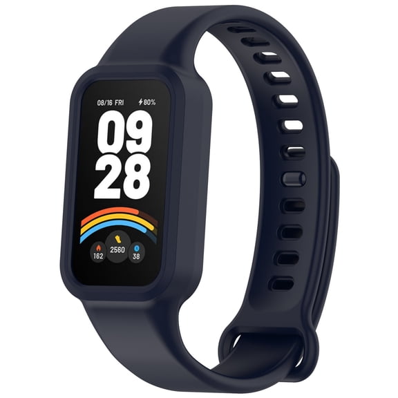 Silicone Watch Band Featuring Secure Locking Mechanism | With Heart Rate Sleep Tracking Fitness Sport Modes For For Most 20MM Watch Models | For Busy Lifestyles Silver