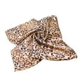 thumbnail image 1 of Premium Silk Feel Animal Print Square Satin Scarf, 1 of 2