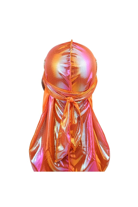 Premium Silky Durag with Long Tail Wide Straps 360 Wave Cap for Men and Women Doo Rag Headwrap Stain Resistant Smooth Finish Hair Protection