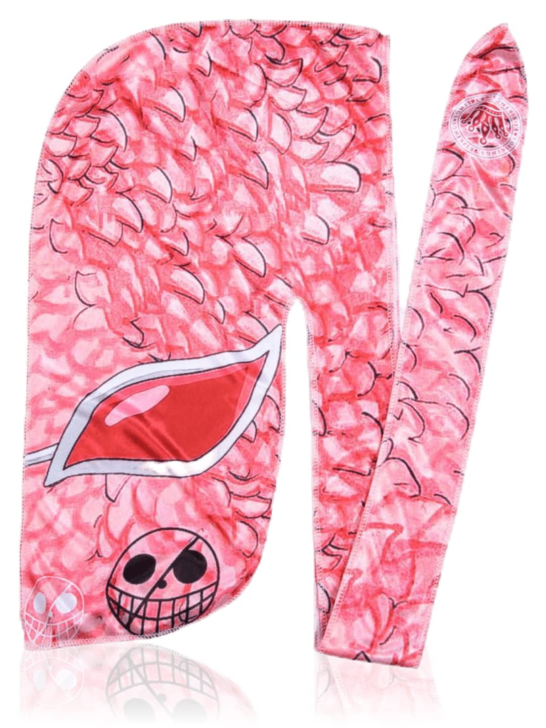 Premium Silky Durag with Long Tails and Quadruple Stitching Satin