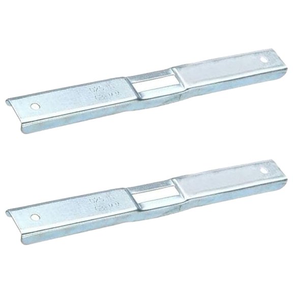 Premium Silver Chainsaw Depth Gauge File Guide Tool for Oregon - 2 Pack, 0.65mm/0.026in Portable Raker Removal Accessory, Accurate Chain Depth Adjustment, Durable Metal Construction