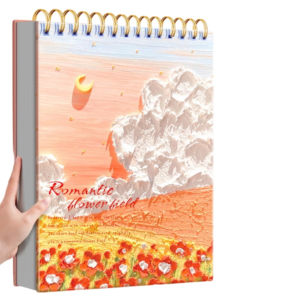 Art Drawing Pad Sketchbook Strong Binding High Density Paper Resists Bleed
