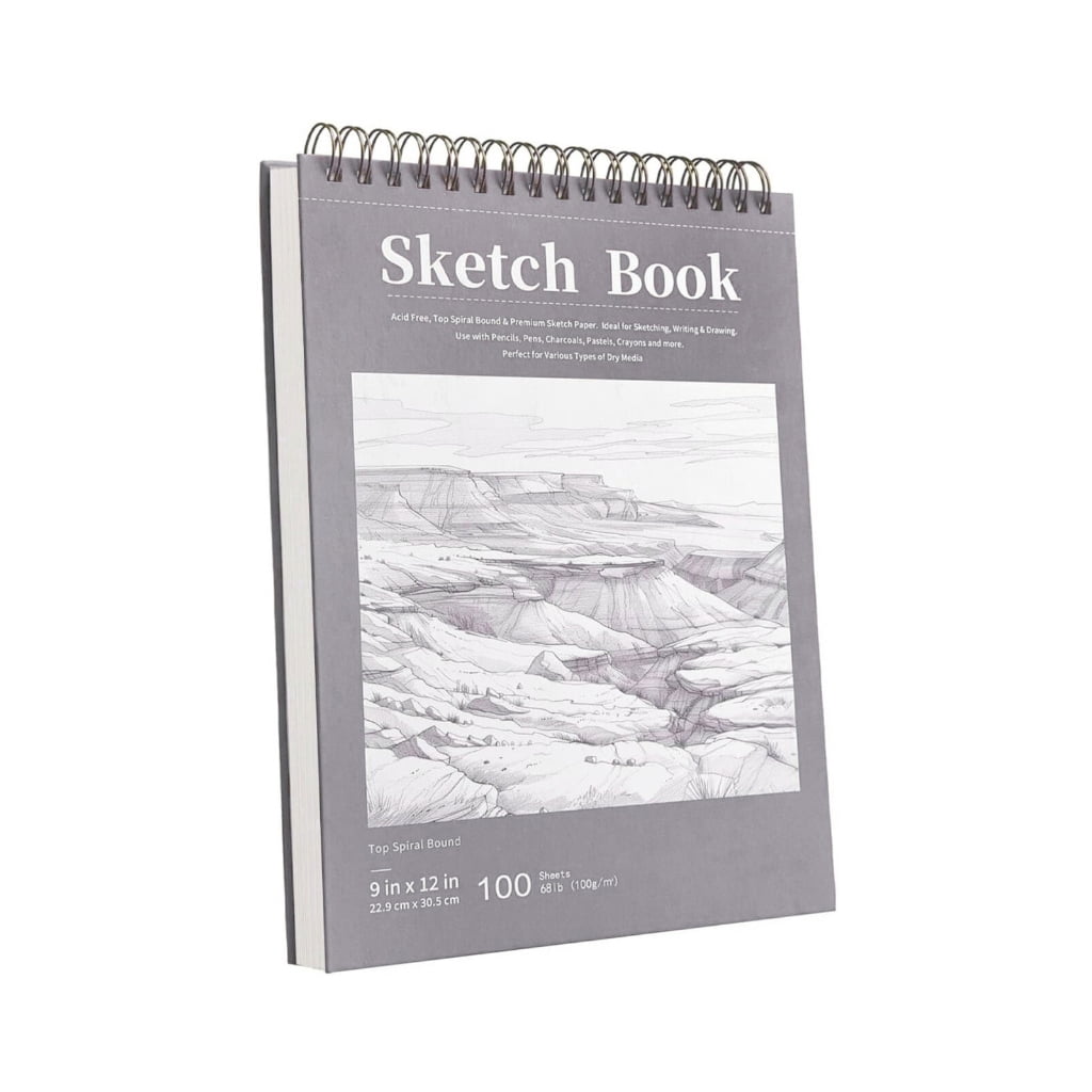 Art Drawing Pad Sketchbook Strong Binding High Density Paper Resists Bleed