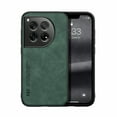 thumbnail image 1 of Premium Skin-Feel PU Leather Case for OnePlus 12, Ultra Slim and Lightweight Case with Support Car Mount Use, Scratch Resistant Shockproof Cover for OnePlus 12, Green, 1 of 7