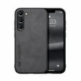 thumbnail image 1 of Premium Skin-Feel PU Leather Case for Samsung Galaxy S24 Plus, Ultra Slim and Lightweight Case with Support Car Mount Use, Scratch Resistant Shockproof Cover for Samsung Galaxy S24 Plus, Darkgray, 1 of 7