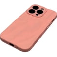 thumbnail image 1 of Premium Skin Feeling Pleated Phone Case, Premium Colour, Simple and Stylish, Anti-Drop, 4 Colours Available, for iPhone 15 14 13 12 11 Pro Max XS XR X Phone Case (Pink,iPhone 15 Pro Max), 1 of 8