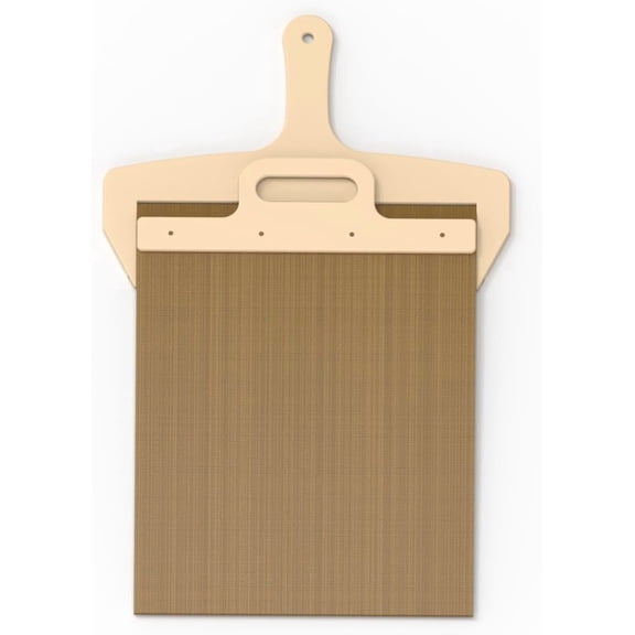 Premium Sliding Pizza Peel | Non-Stick Spatula Paddle with Wooden Handle Smart Slider for Indoor & Outdoor Ovens -