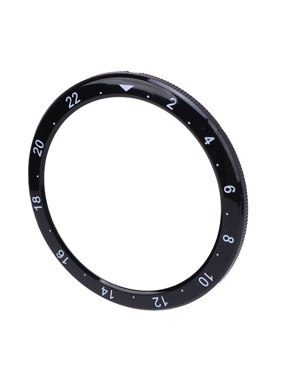 Premium Smartwatch Bezel Replacement Number Dot PC Insert Scratch Resistant Durable Lightweight Protective Ring Loop Cover Accessory 1.9 Inches / 4.8 cm