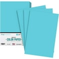 thumbnail image 1 of Premium Smooth Color Paper | for School Office & Home Supplies, Holiday Crafting, Arts and Crafts | Acid & Lignin Free | 24lb Paper - 100 Sheets per Pack | Lunar Blue | 11 x 17, 1 of 6