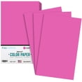 thumbnail image 1 of Premium Smooth Color Paper | for School Office & Home Supplies, Holiday Crafting, Arts and Crafts | Acid & Lignin Free | 24lb Paper - 100 Sheets per Pack | Outrageous Orchid | 8.5 x 14, 1 of 6