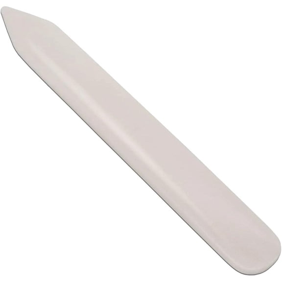 Premium Smooth Real Cattle Bone Scoring Folder Tool - 100% Genuine, Bone Folder