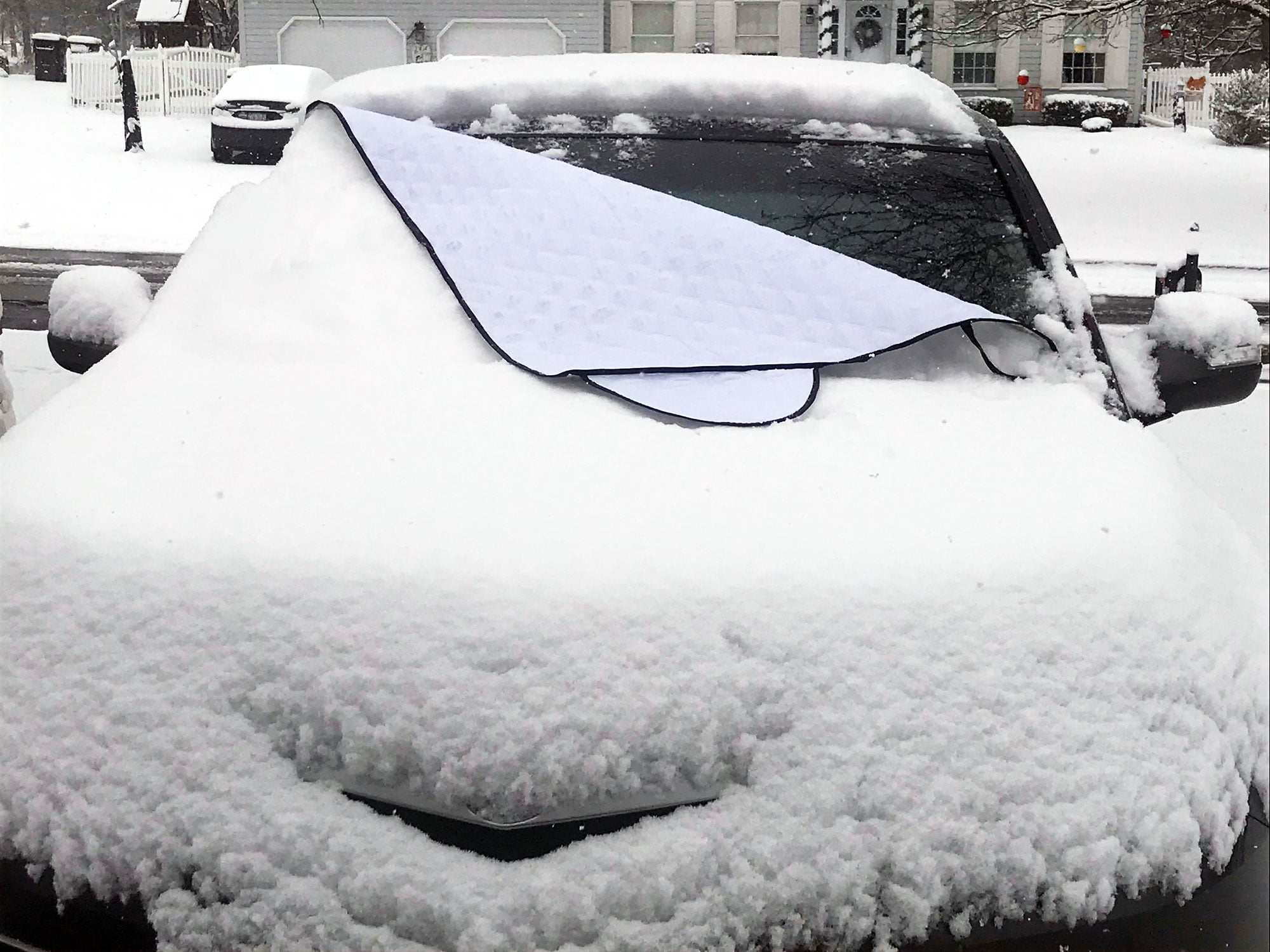 Car Windshield Snow Cover, Fit for car, Large Windshield Cover for Ice