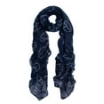 thumbnail image 1 of Premium Soft Large Peace Sign Design Scarf Wrap, 1 of 2