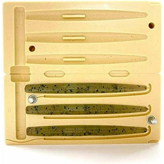 Premium Soft Plasti Mold Lure Making Injection Molds Fishing Lures 3 Cavity Yum Dinger 4"$$Sport & Recreation Other