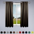 thumbnail image 1 of Premium Soft Touch Curtain Panel - 52" x 84" 1 Panel - Taupe, 1 of 4