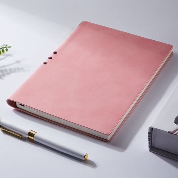 Premium Soft-Touch Faux Leather Notebook Cover | Durable Business Journal Cover | Professional Writing Notebook Sleeve | Minimalist office Notebook Protector | Slim Travel Notebook Case