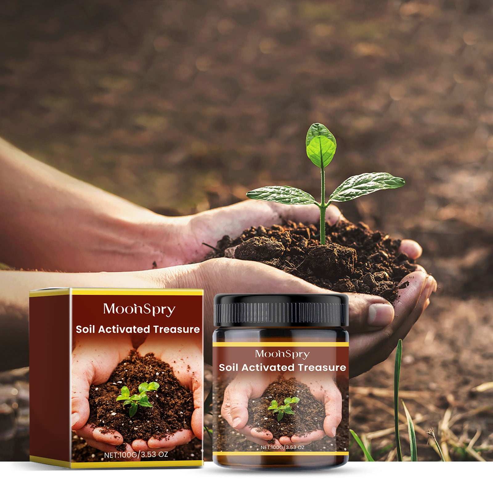Premium Soil Activated Treasure Organic Soil Activator & Plant