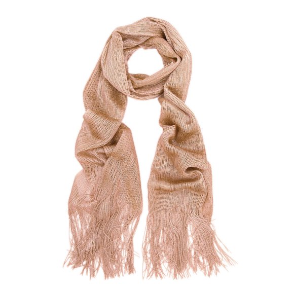 Premium Solid Color Glitter Metallic Mesh Scarf Wrap