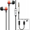 thumbnail image 1 of Premium Sound Hands-free Headset with Mic Earphones TYPE-C Audio Adapter Headphones Jack Compatible With Motorola Moto Z3, 1 of 6