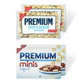 Premium Soup & Oyster Crackers and Minis Saltine Crackers Variety Pack